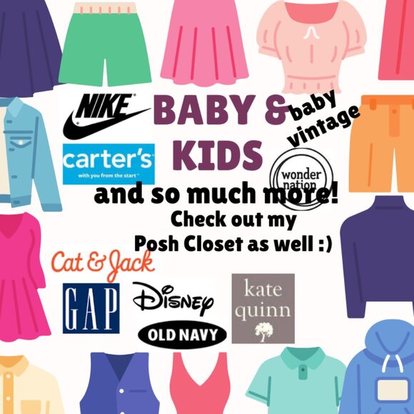 All Brands Other - NB-Big Kids Thrifted Baby & Kids clothes. Wash b4 use. No cancels.